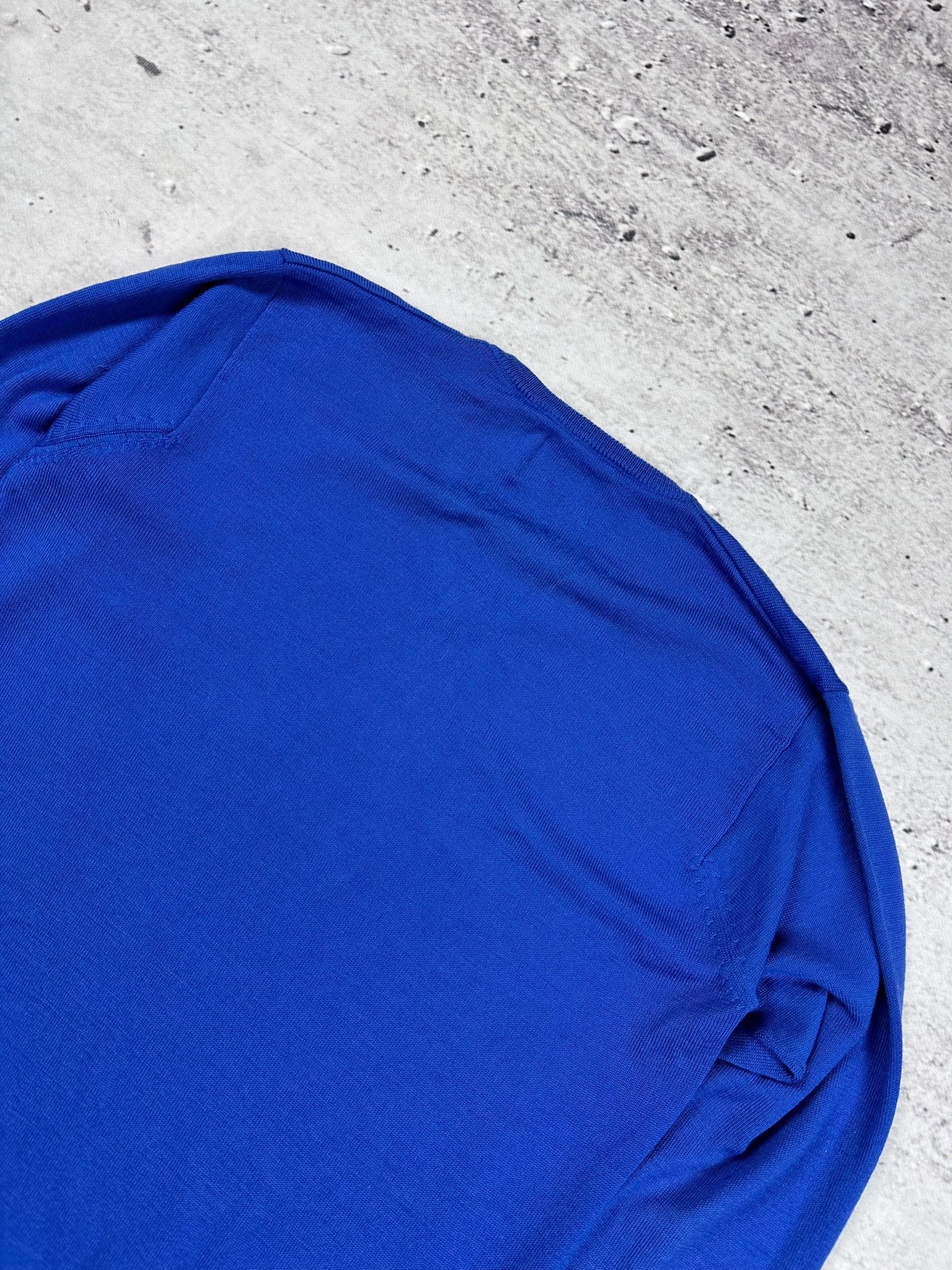 Fred Perry Fred Perry Merino wool sweater cornflower blue casual Size US M / EU 48-50 / 2 - 7 Thumbnail