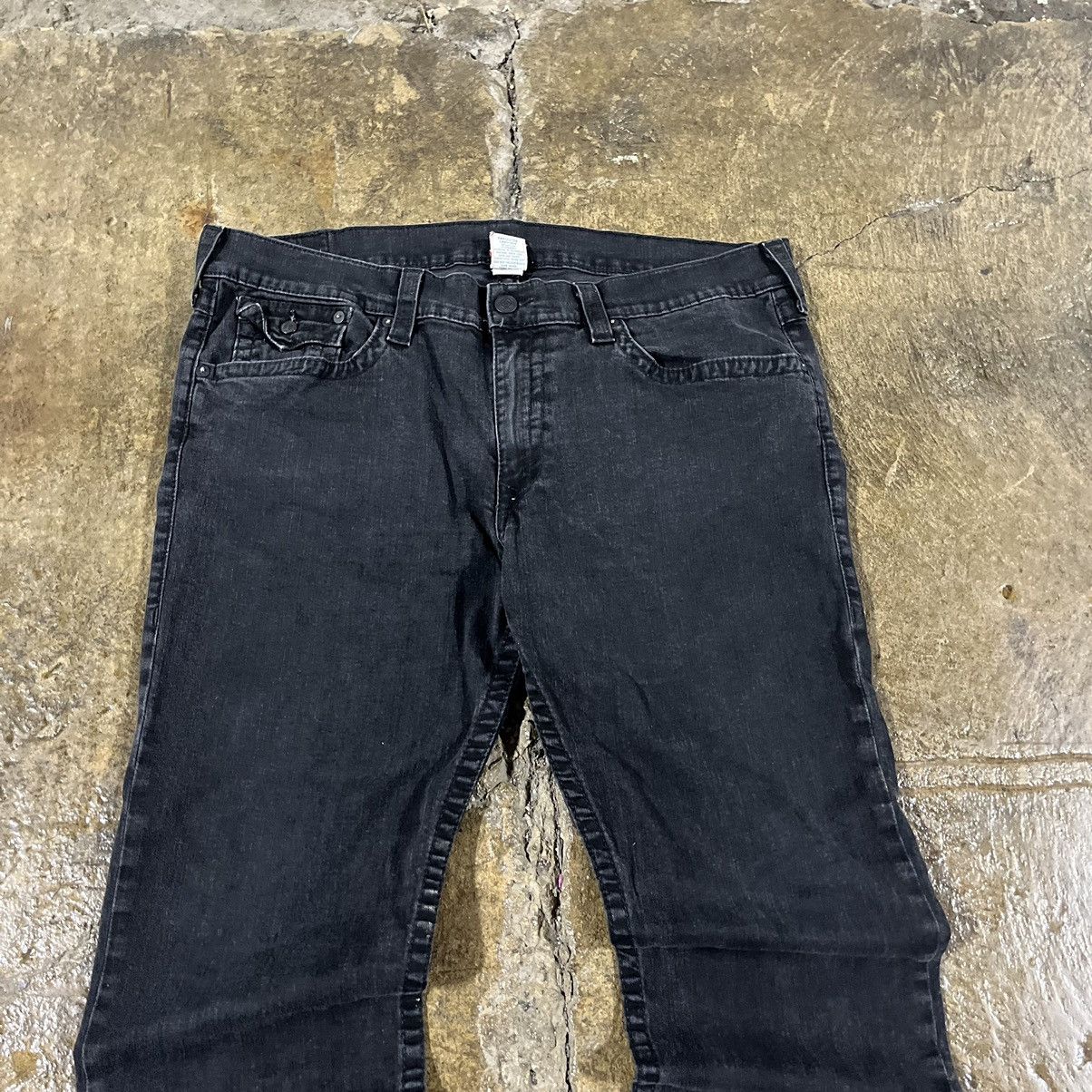 True Religion × Vintage Crazy Vintage Y2K True Religion Jeans Ricky Hip-Hop Unique Size US 44 / EU 60 - 10 Thumbnail
