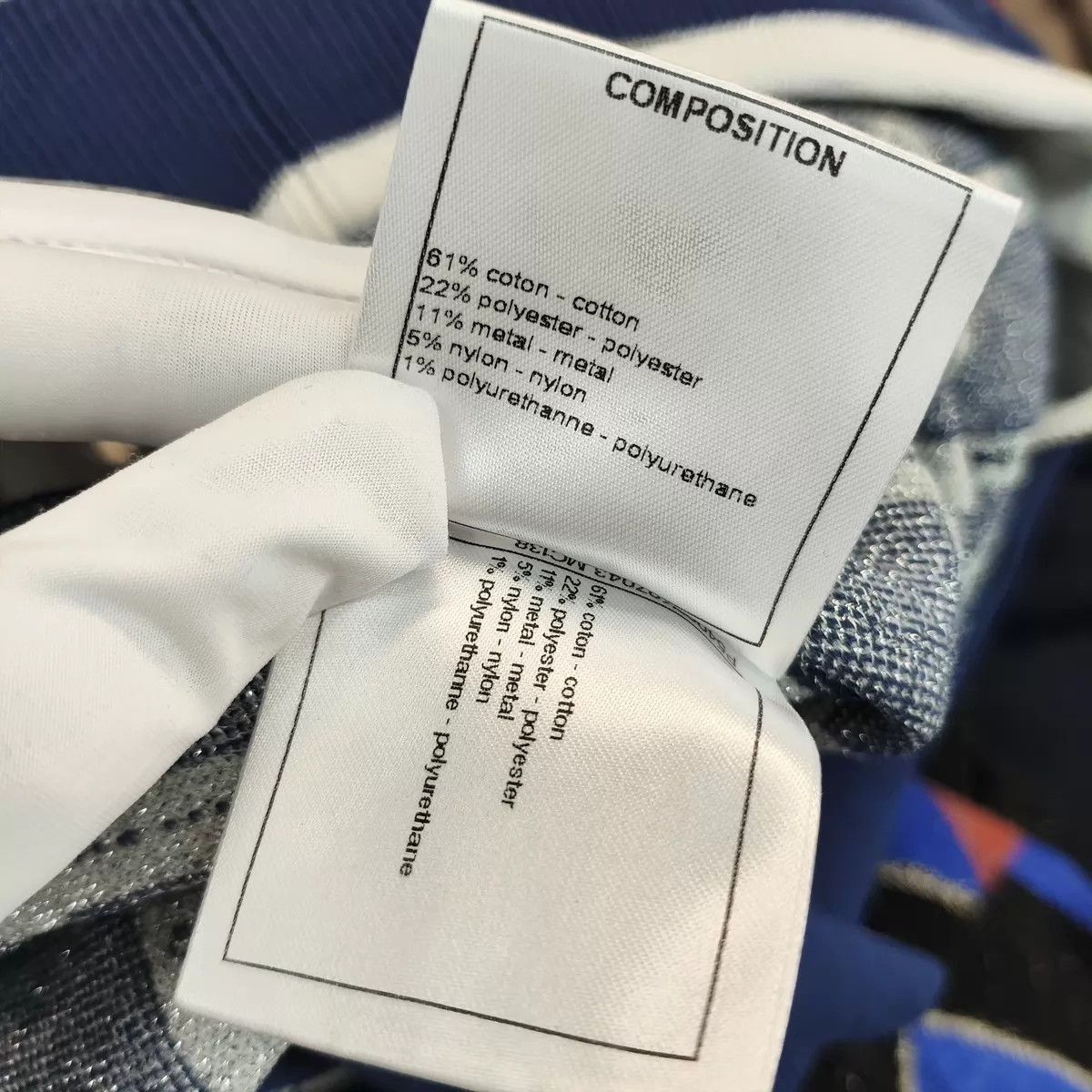 Chanel Chanel 16S Wool Sweater Blue 34 EU Size XS / US 0-2 / IT 36-38 - 4 Thumbnail