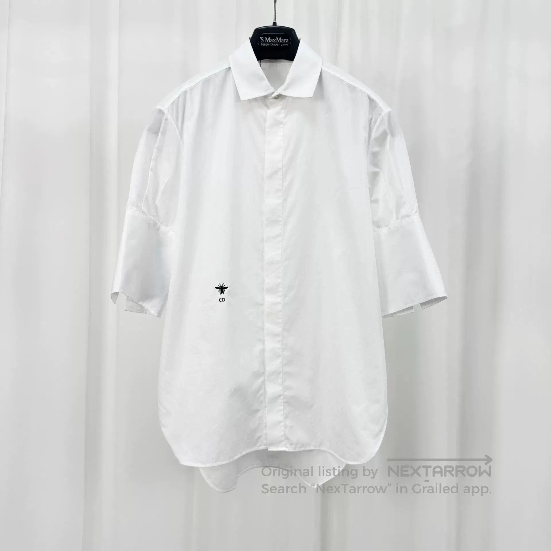 Dior dior short-sleeve embroidered bee shirt. Size US S / EU 44-46 / 1 - 1 Thumbnail