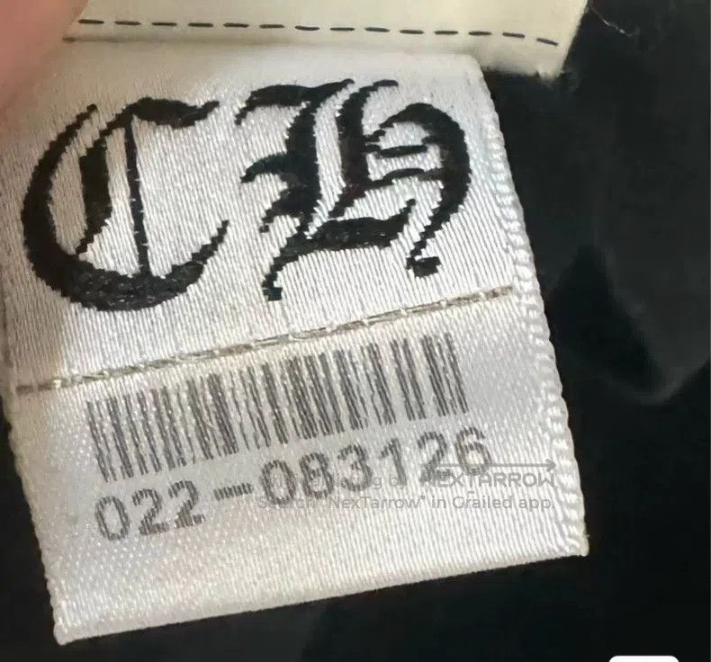 Chrome Hearts CHROME HEARTS Size M Black pocket short sleeve Size US M / EU 48-50 / 2 - 6 Thumbnail