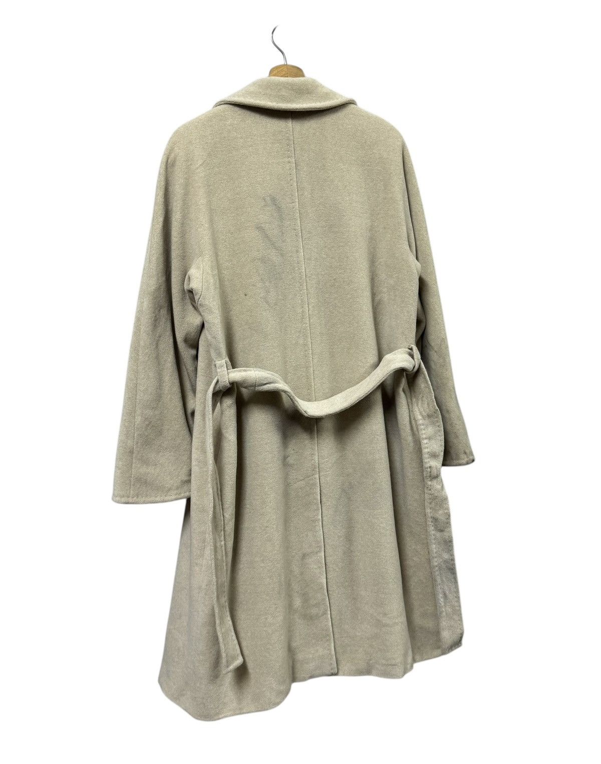Giorgio Armani I Blues Tie-Belt Twill Coat Jacket *Only For Japan Release* Size US XS / EU 42 / 0 - 14 Thumbnail