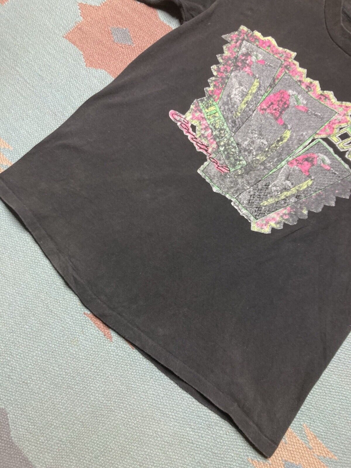 Vintage Vtg 80s t shirt skate snowboard ski single stitch medium Size US M / EU 48-50 / 2 - 3 Thumbnail