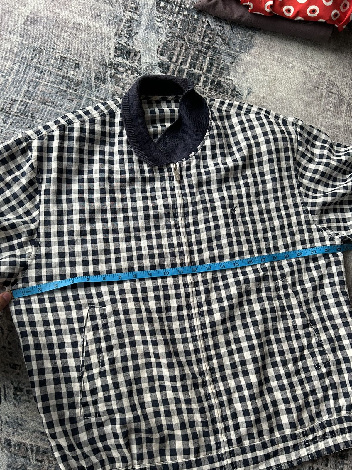 Yves Saint Laurent Yves Saint Laurent Stripe Jacket Size US L / EU 52-54 / 3 - 22 Thumbnail