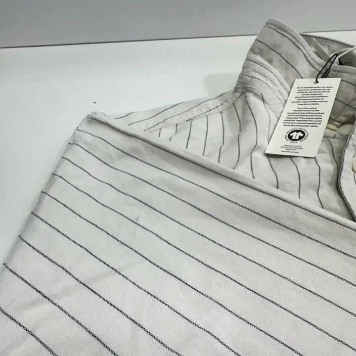 AMI AMIPARIS Striped Heart Long Sleeve Shirt -2507 Size US S / EU 44-46 / 1 - 9 Thumbnail
