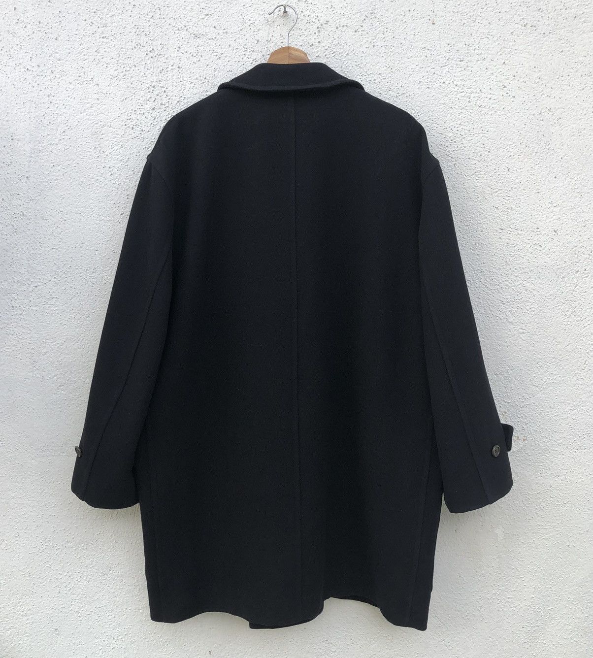 Comme des Garcons VTG 1988 COMME des GARÇONS Homme Long Peacoat Jacket Size US M / EU 48-50 / 2 - 9 Thumbnail