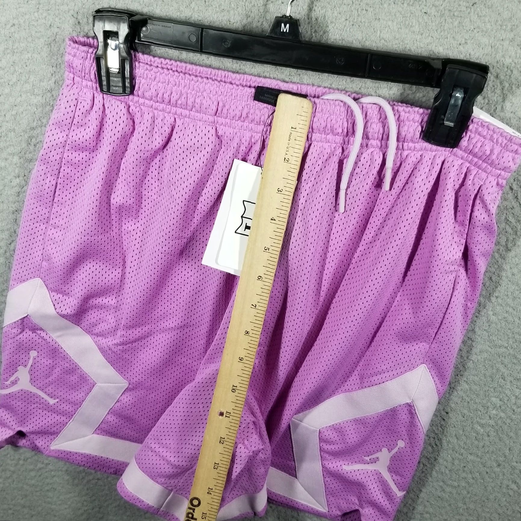 Nike VINTAGE Nike Jordan Women Shorts Athletic Activewear S Pink Heritage 90s Basketball Running Girl Size 28" / US 6 / IT 42 - 7 Thumbnail