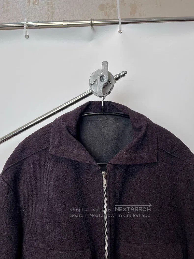 Yohji Yamamoto YOHJI YAMAMOTO Purple Wool Blend Coat Size US L / EU 52-54 / 3 - 3 Thumbnail