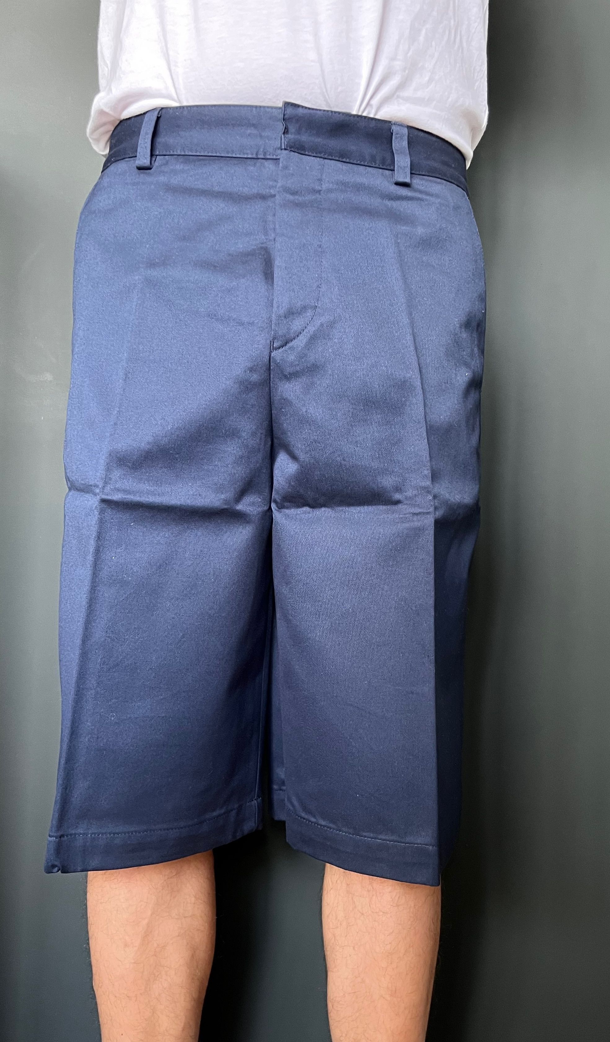 Kenzo Kenzo Long Single Pleated Bermuda Shorts Size US 30 / EU 46 - 2 Thumbnail