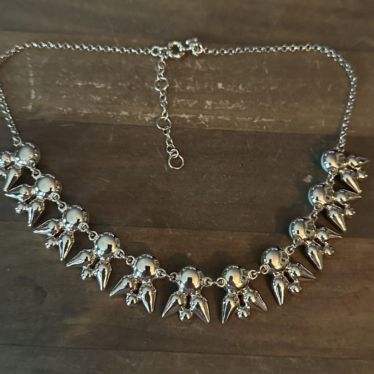 J.Crew J.Crew cabochon and rhinestone flower necklace Size ONE SIZE - 4 Thumbnail