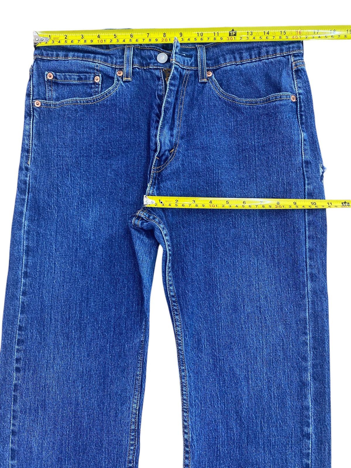 Levi's Levi’s 505 Blue Wash Style Straight Cut Jeans Size US 32 / EU 48 - 5 Thumbnail