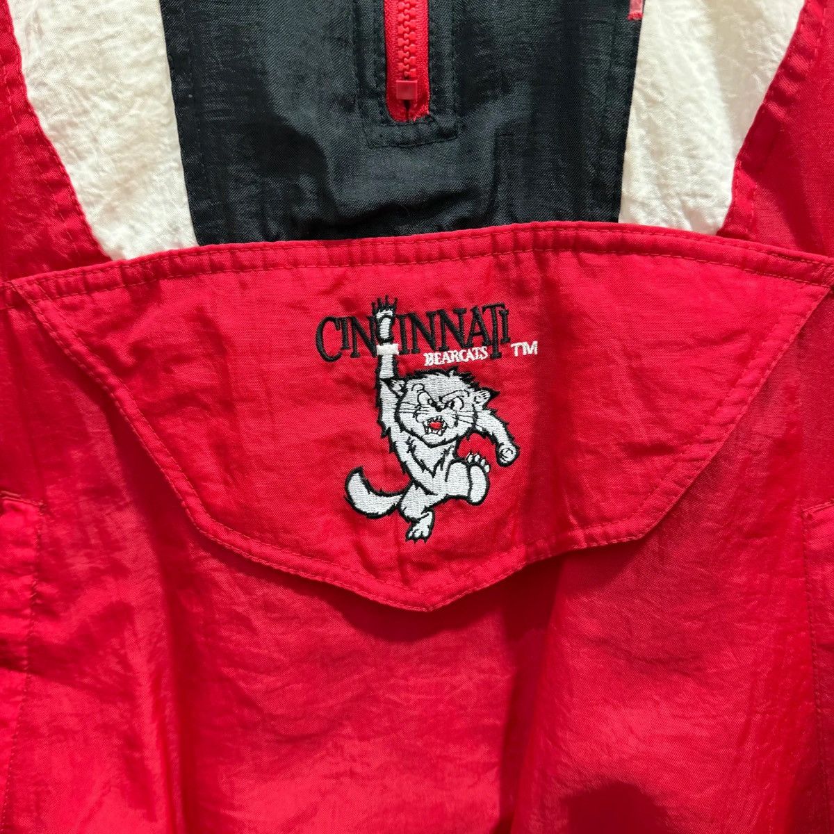 Starter Vintage Cincinnati Bearcats Starter Pullover Puffer Jacket Size US S / EU 44-46 / 1 - 4 Thumbnail
