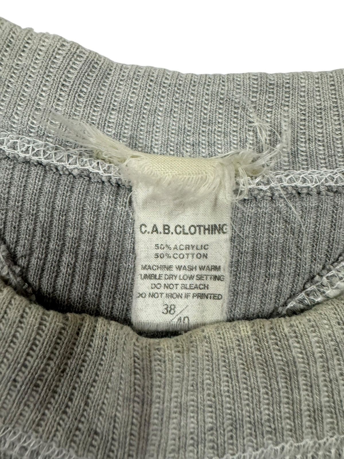 Japanese Brand × Sugar Cane × Vintage Vtg🔥Cab Clothing Inspired 50’s Double V Reverse Weave Size US M / EU 48-50 / 2 - 5 Thumbnail