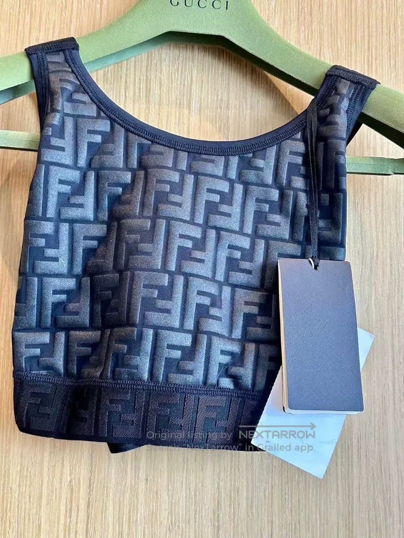 Fendi Fendi Women's Monogram Vest Tank Top Size XS / US 0-2 / IT 36-38 - 1 Thumbnail