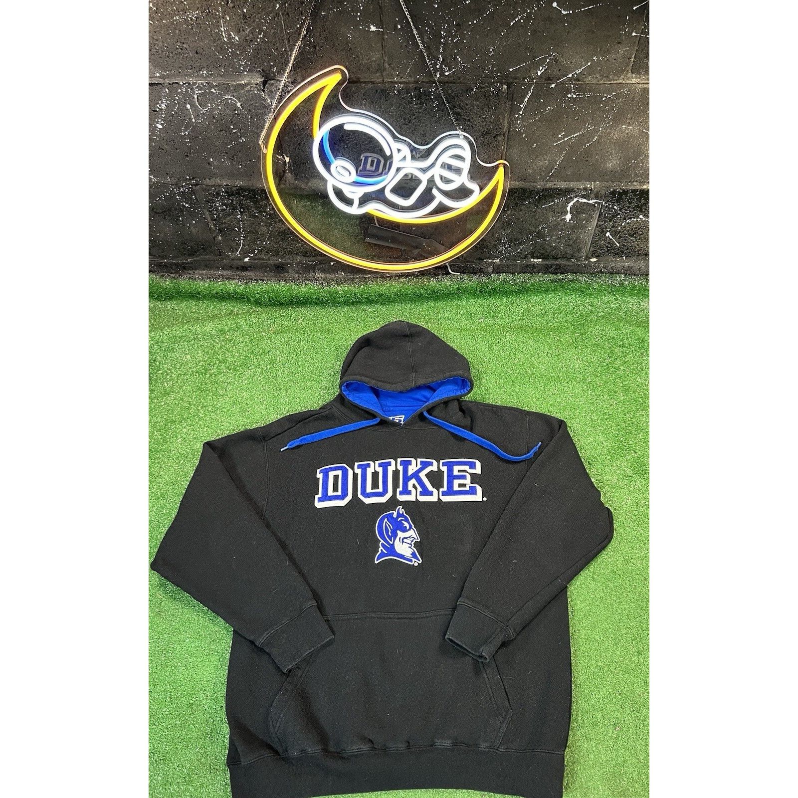 Other Duke Blue Devils Black Hoodie Pullover Men's LG Size US L / EU 52-54 / 3 - 1 Thumbnail