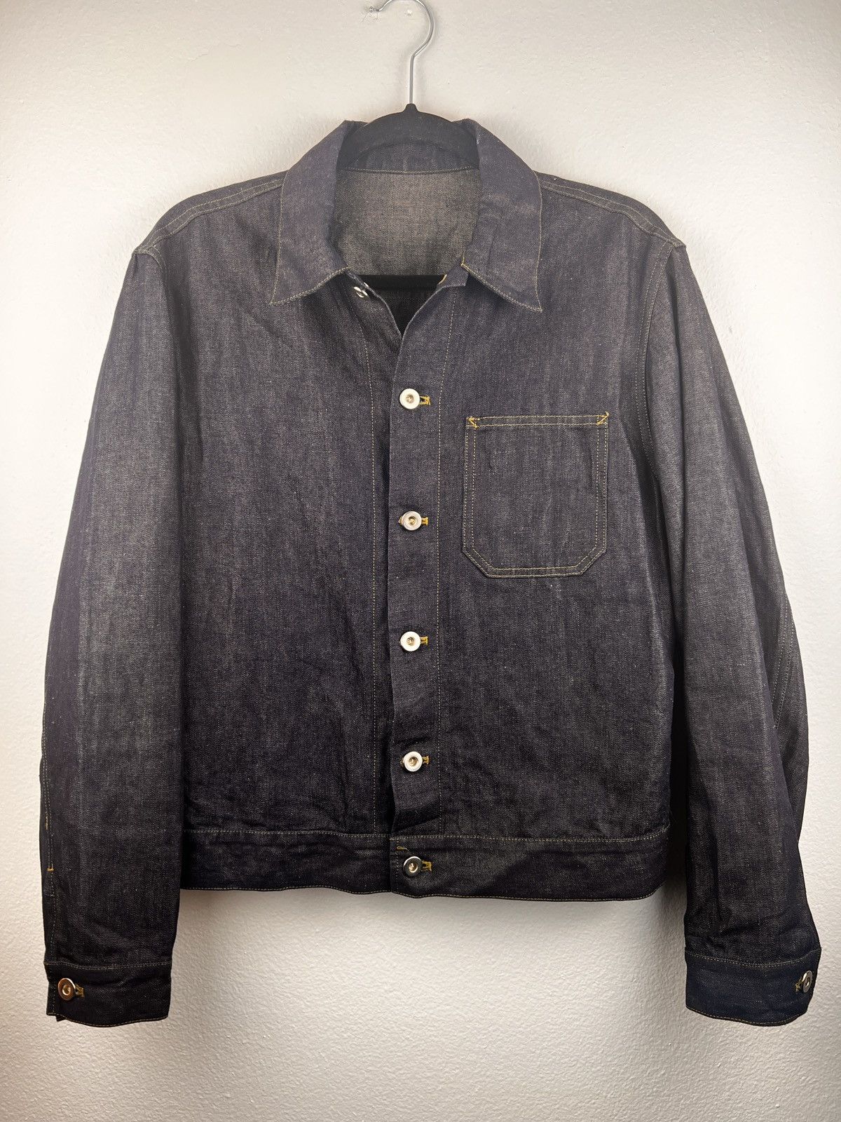 Yohji Yamamoto Y’s for Men type I selvedge denim jacket Size US M / EU 48-50 / 2 - 1 Thumbnail