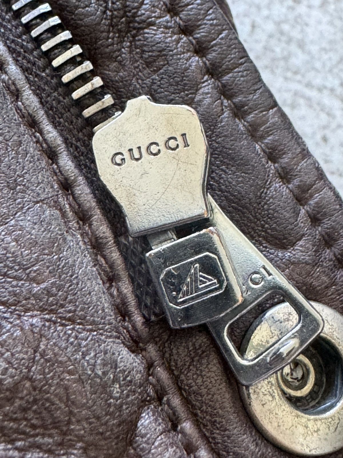 Gucci Gucci guccissma monogram leather biker jacket Size US XXL / EU 58 / 5 - 11 Thumbnail