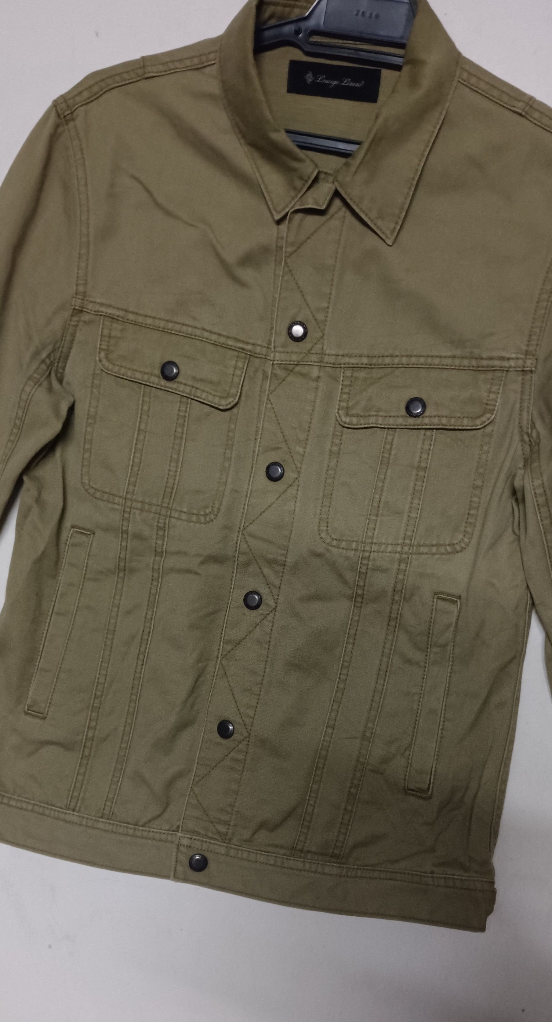 Japanese Brand × Lounge Lizard Vintage Lounge Lizard Click Butoon Double Pocket Jacket Size US S / EU 44-46 / 1 - 3 Thumbnail