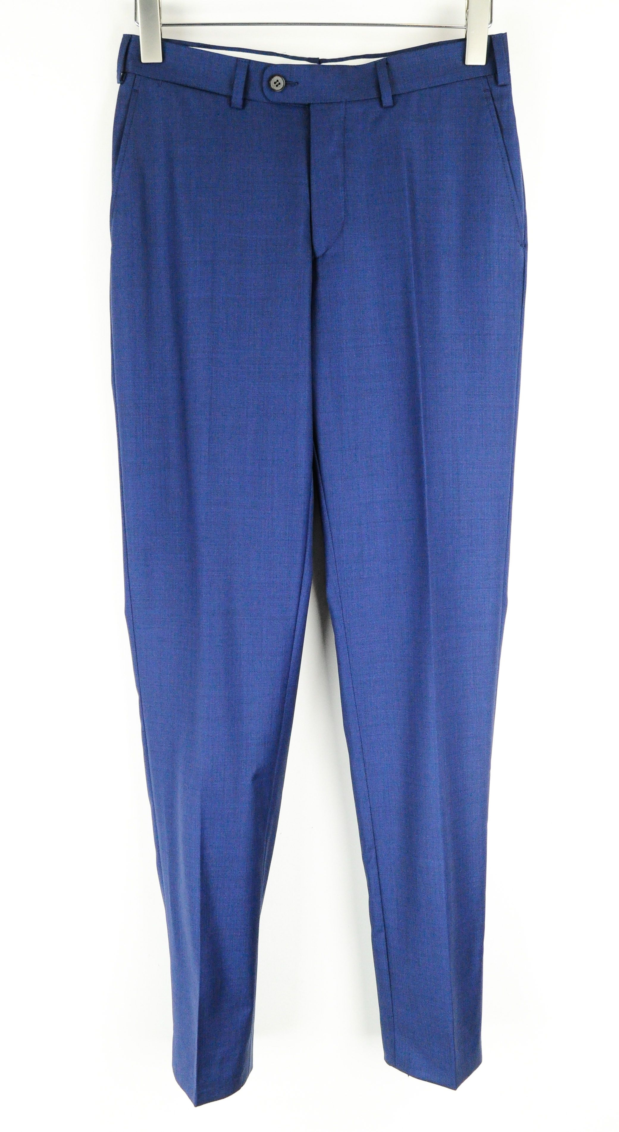 Suitsupply LAZIO UK34R Slim Blue Wool Suit 55321 Size 34R - 7 Thumbnail