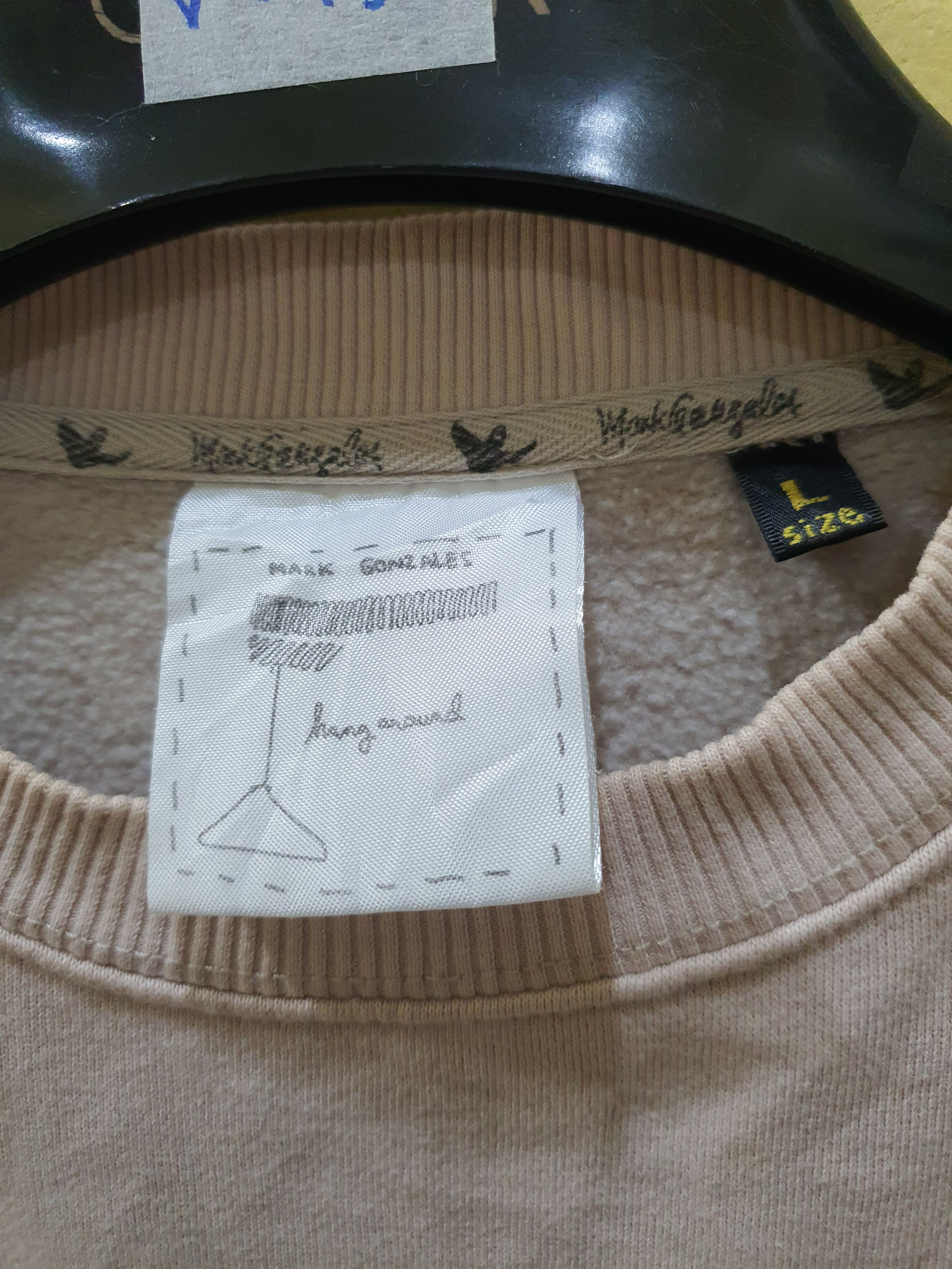 Japanese Brand Mark Gonzales sweatshirt ft his signature "Broken Poems" Size US L / EU 52-54 / 3 - 7 Thumbnail