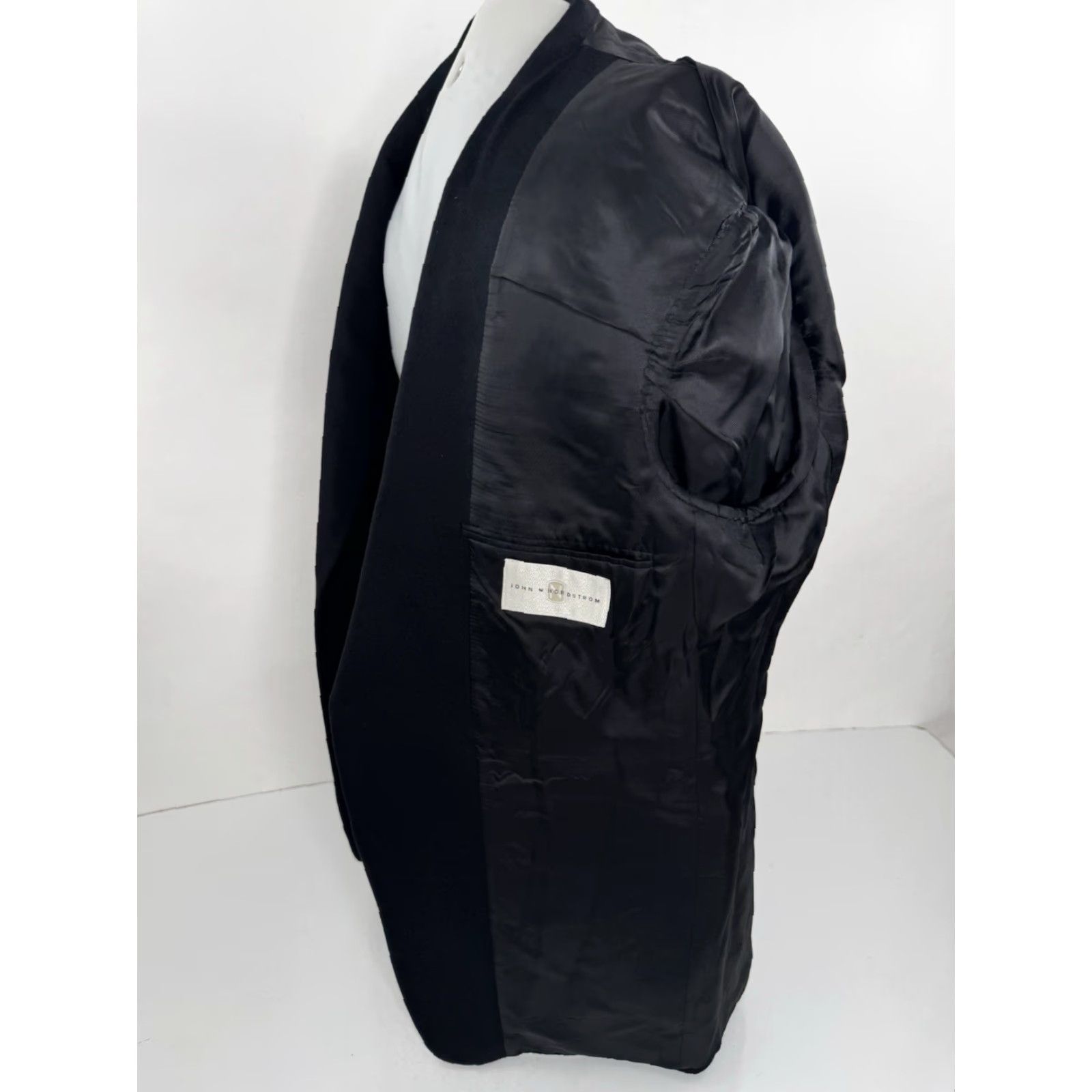 Nordstrom Nordstrom / Loro Piana - 100% Cashmere Blazer Jacket - Black - 43 - Mens - 43R - Cashmere Blazer Jacket - Excellent Size 46R - 7 Thumbnail