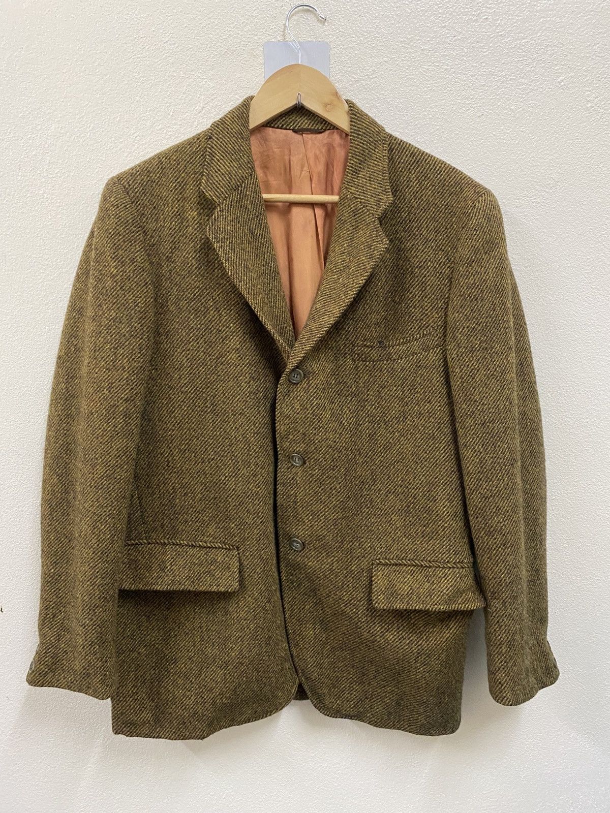 Harris Tweed Vtg Harry Rothman Harris Tweed Spanish Wool Size US M / EU 48-50 / 2 - 2 Thumbnail
