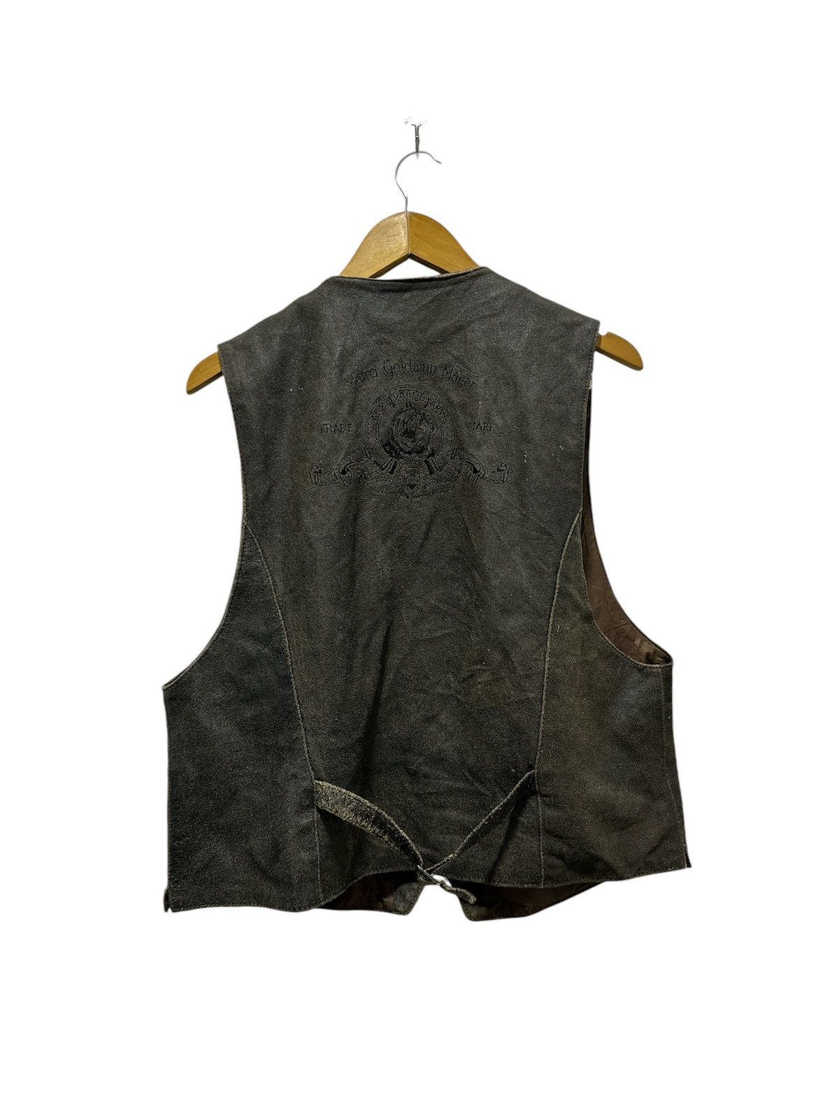 Other Vintage MGM Metro Goldwyn Mayer leather Vest Design Size US M / EU 48-50 / 2 - 2 Thumbnail