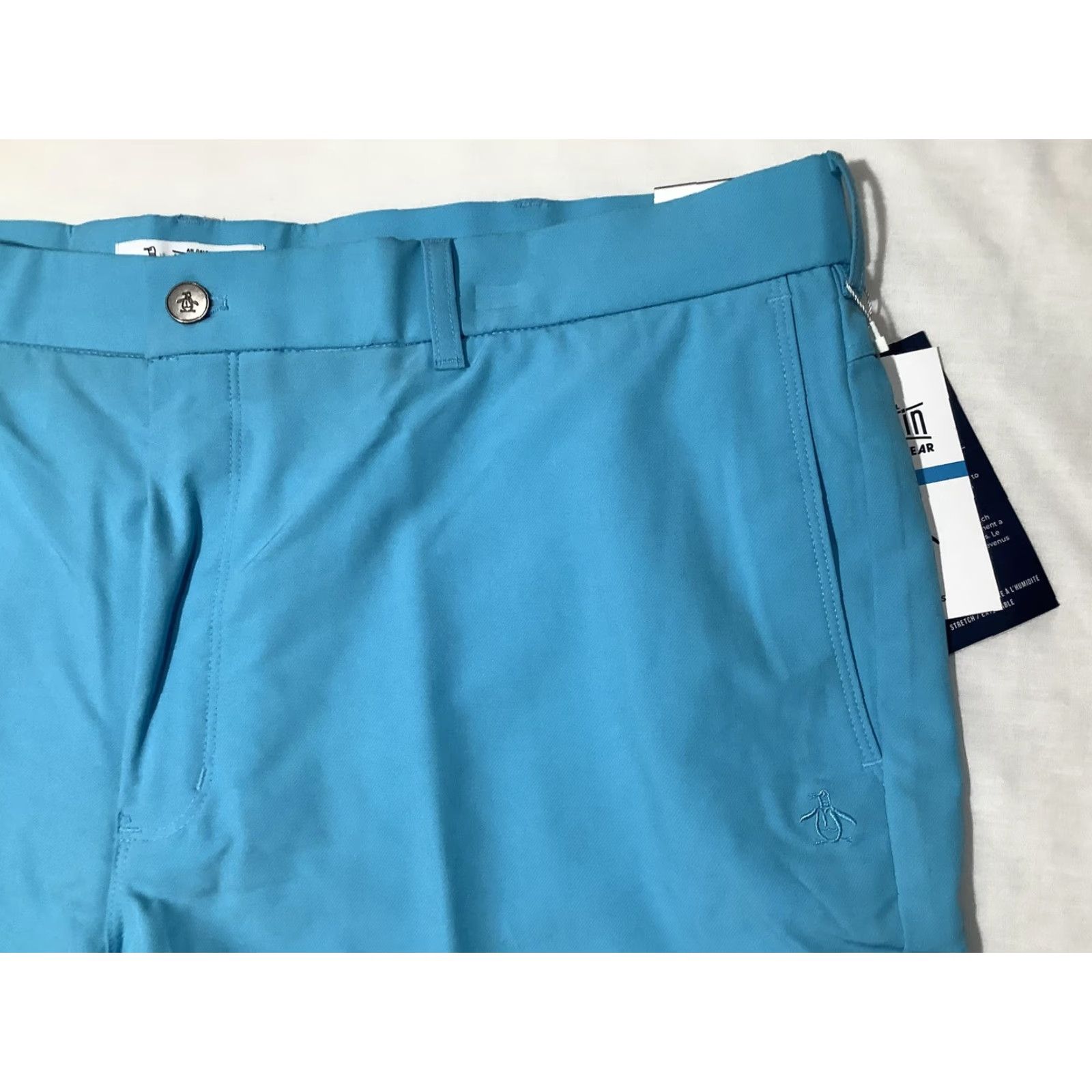 Original Penguin Original Penguin Shorts Mens 40 Blue VCFF Technical 8" Sport Golf Stretch -> Original Penguin Shorts Mens 40 Blue VCFF Technical 8" Sport Golf Stretch Size US 40 / EU 56 - 2 Thumbnail