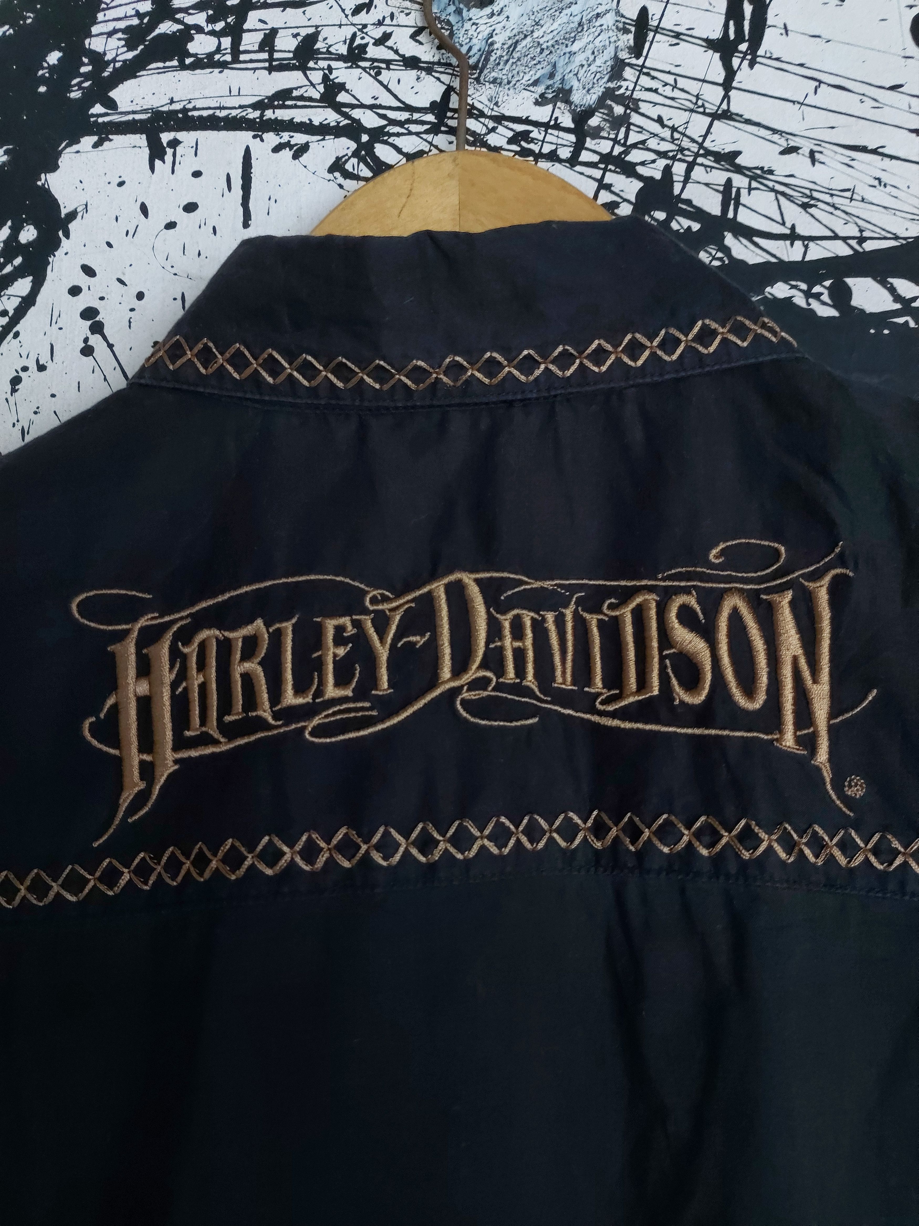 Harley Davidson × If Six Was Nine SHORT SHIRT HARLEY DAVIDSON MOTOR CLOTHES Size S / US 4 / IT 40 - 4 Thumbnail