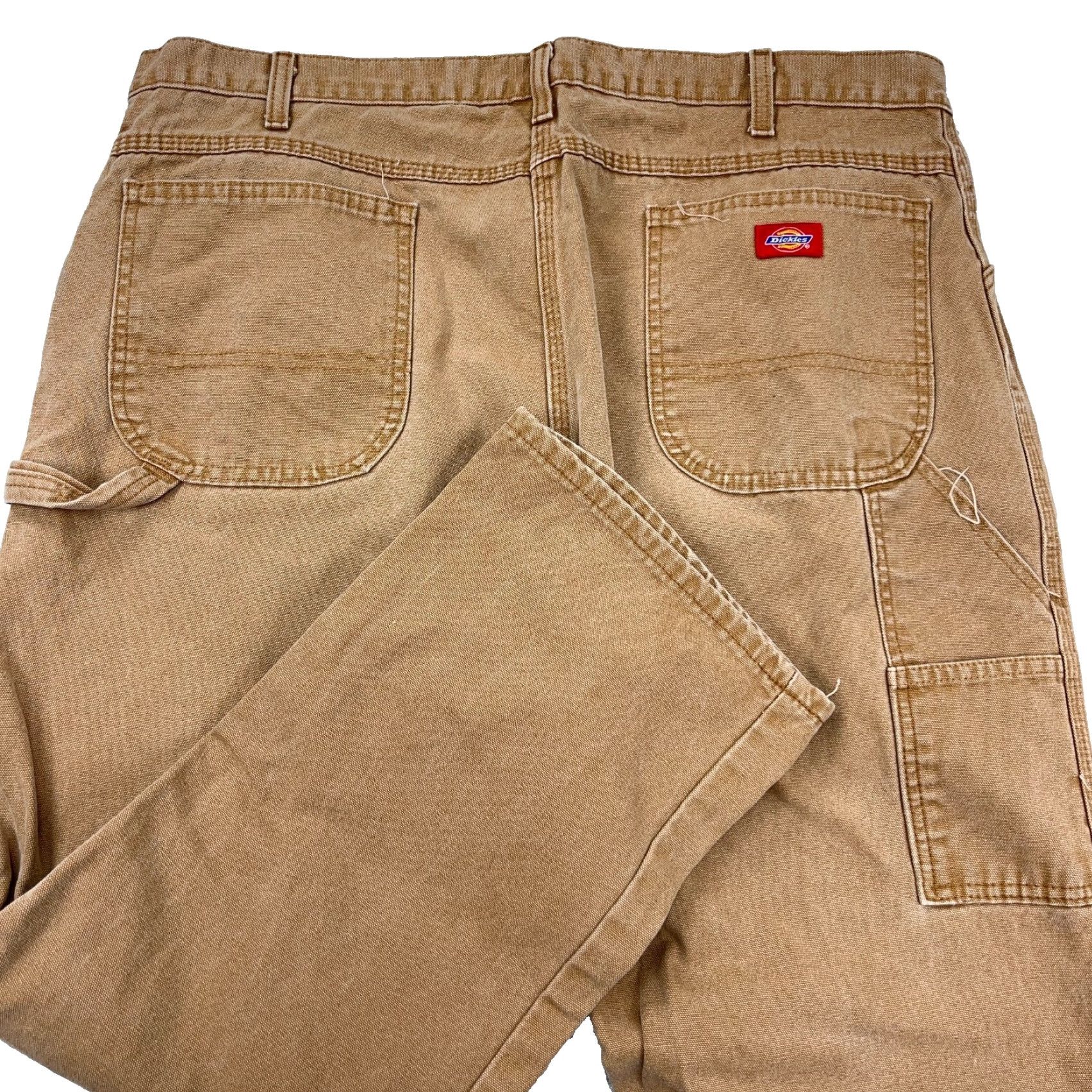 Dickies Dickies Pants Men 40x30 Brown Carpenter Pants Duck Canvas Work Wear VTG Y2K Size US 40 / EU 56 - 2 Thumbnail