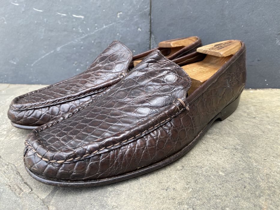 Cole haan cheap alligator loafers