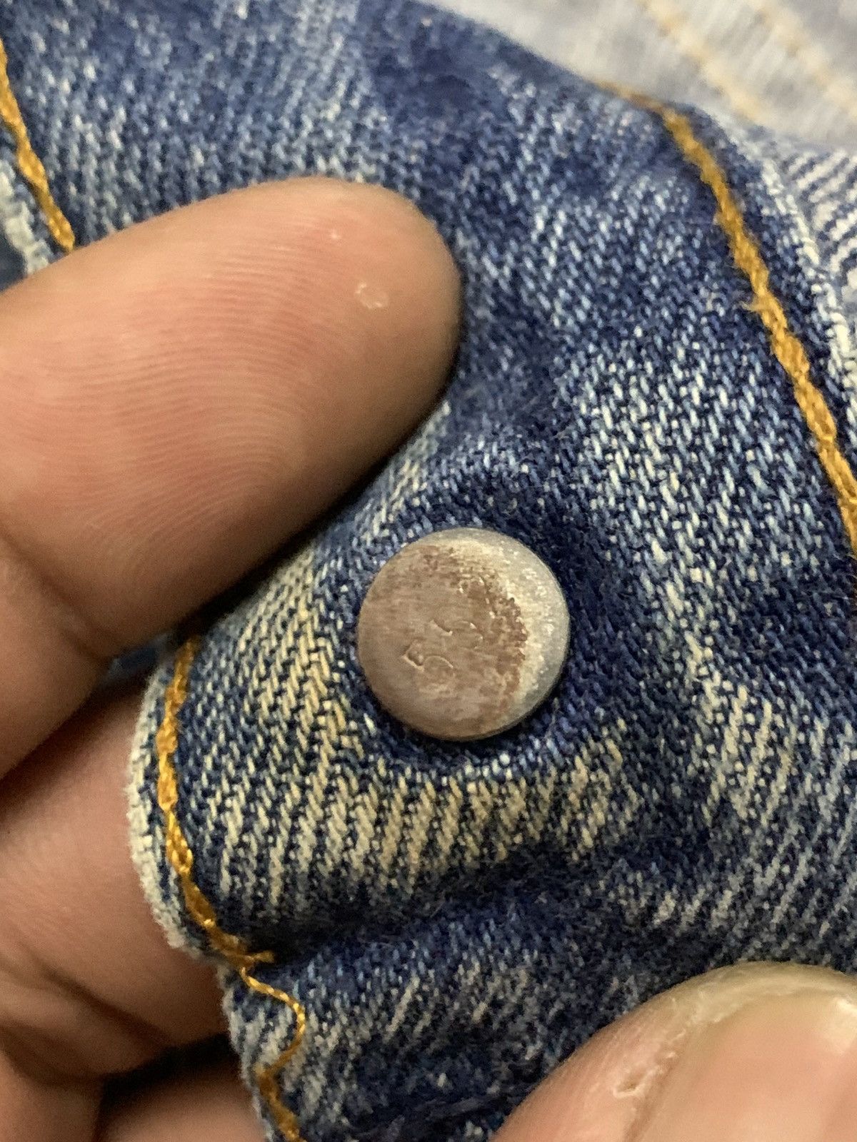 Levi's Vintage Clothing Levi’s 501 USA Vintage Denim Jeans — Altered & Distressed Size US 27 - 12 Thumbnail