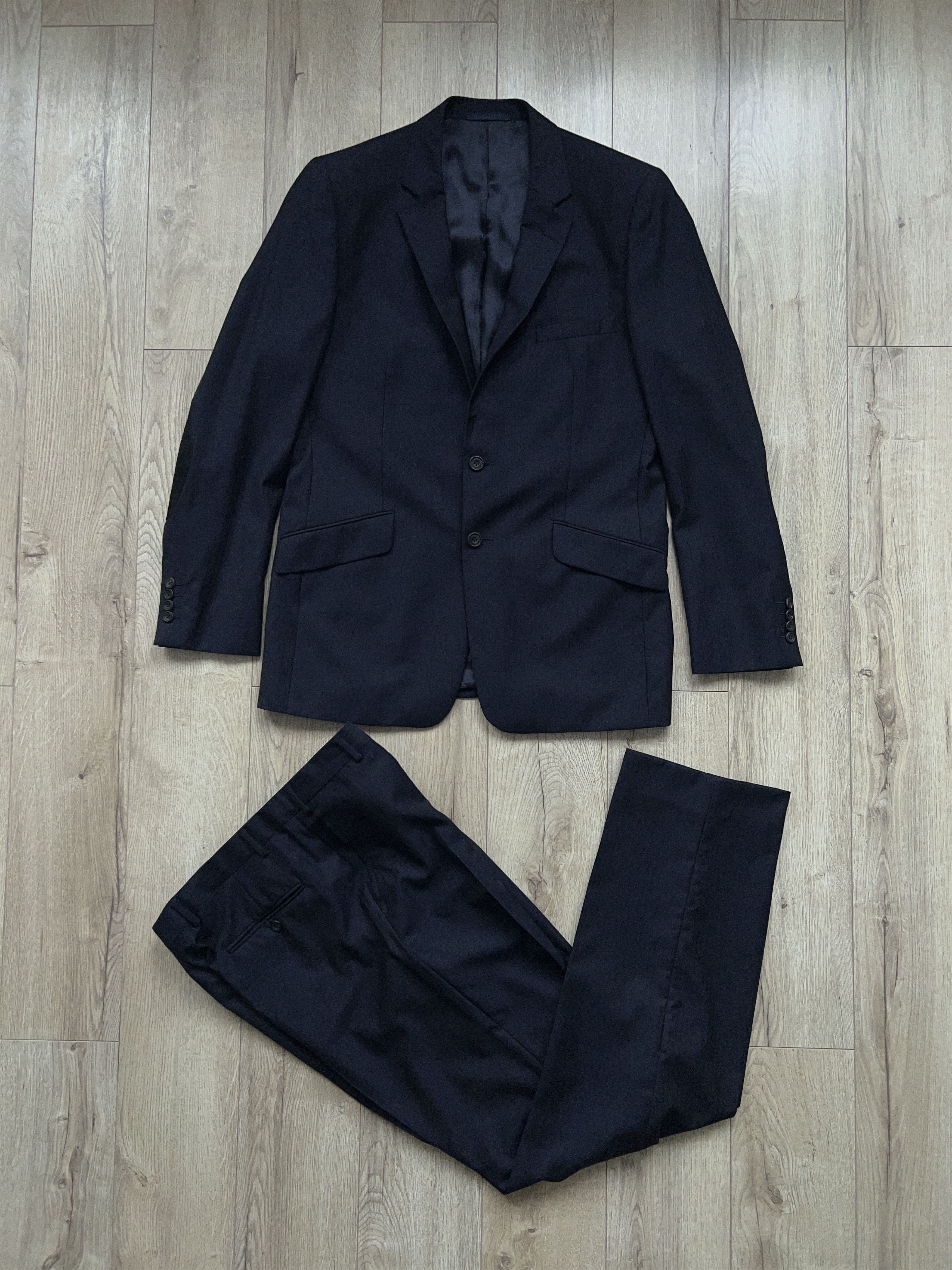 Aquascutum × Designer London Suit 2 Piece Blazer Sport Coat Pants Trousers 42L 52L Size 42L - 1 Thumbnail