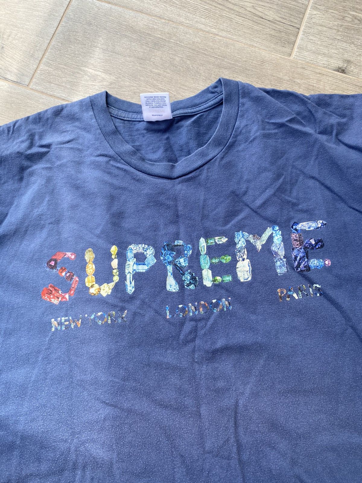 Supreme Supreme Big Logo T Shirt Size US XL / EU 56 / 4 - 9 Thumbnail