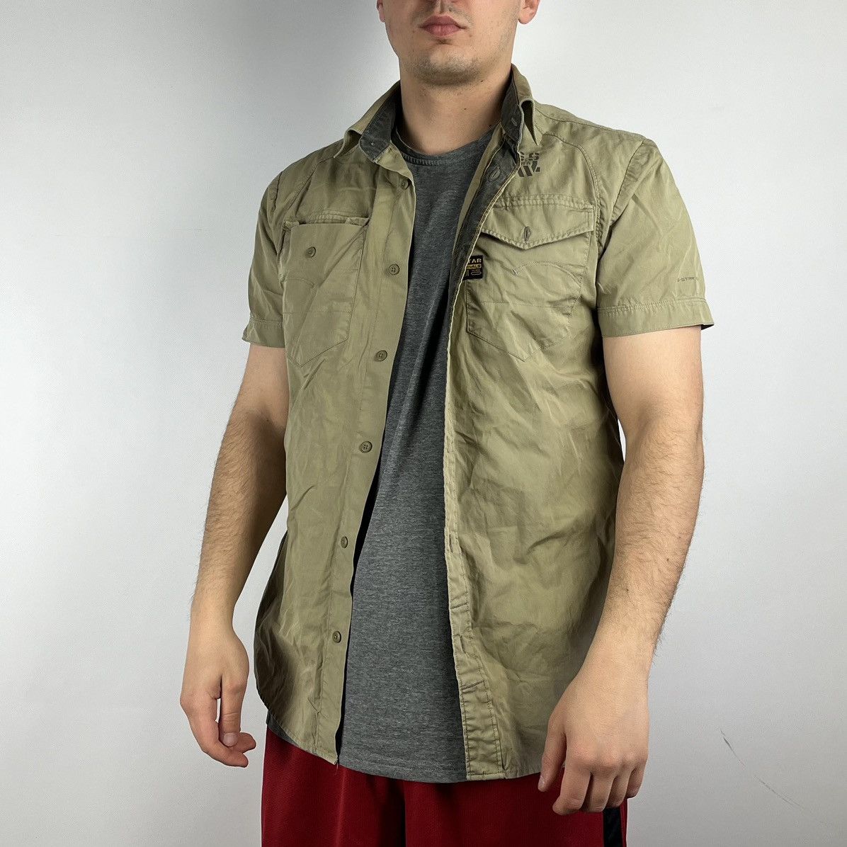 G-Star G star raw shirt short sleeve size Large Size US L / EU 52-54 / 3 - 1 Thumbnail