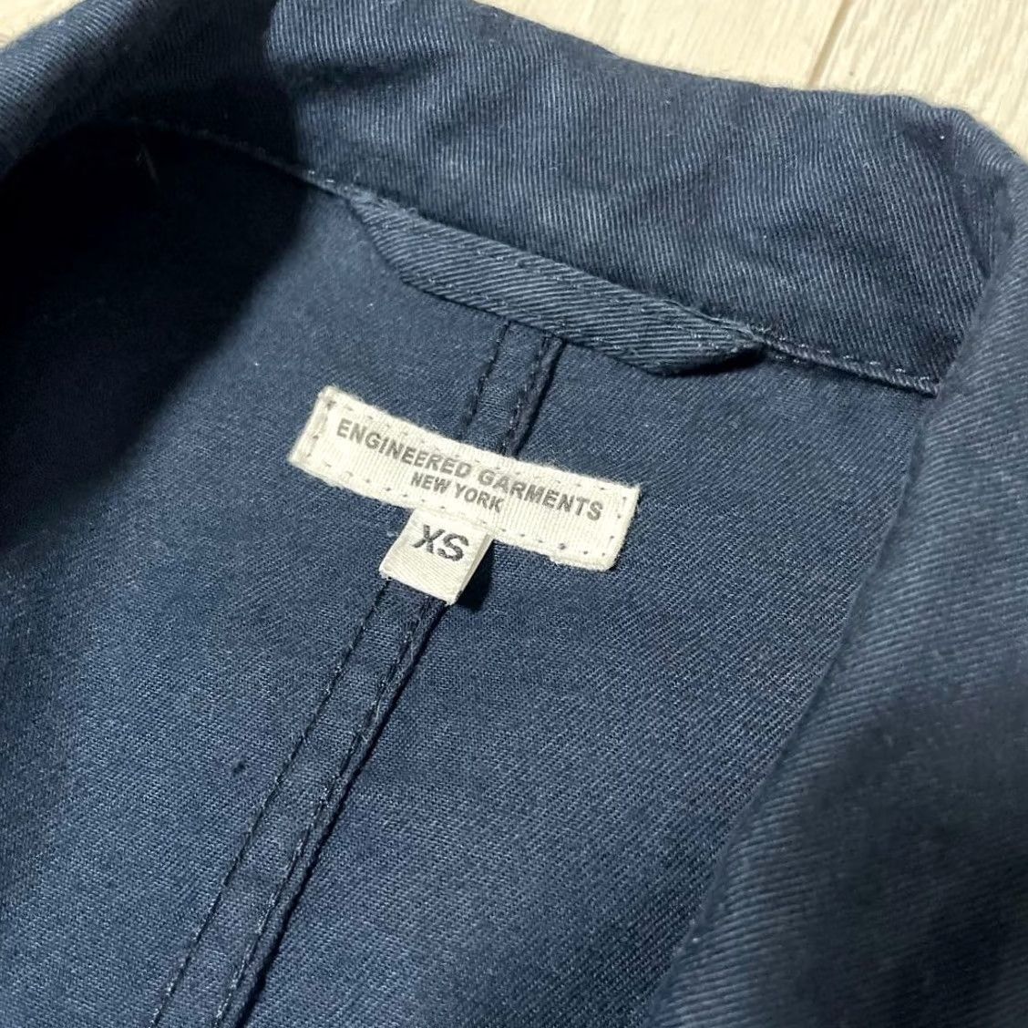Engineered Garments ENGINEERED GARMENTS BEDFORD JACKET SIZE XS COTTON DARK NAVY MATERIAL USED MEN Size US XS / EU 42 / 0 - 3 Thumbnail