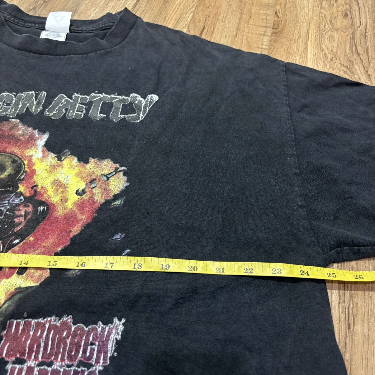 Band Tees × Vintage Vintage Bouncin Betty Hard Rock Happens Shirt Rock Punk Size US XXL / EU 58 / 5 - 7 Thumbnail