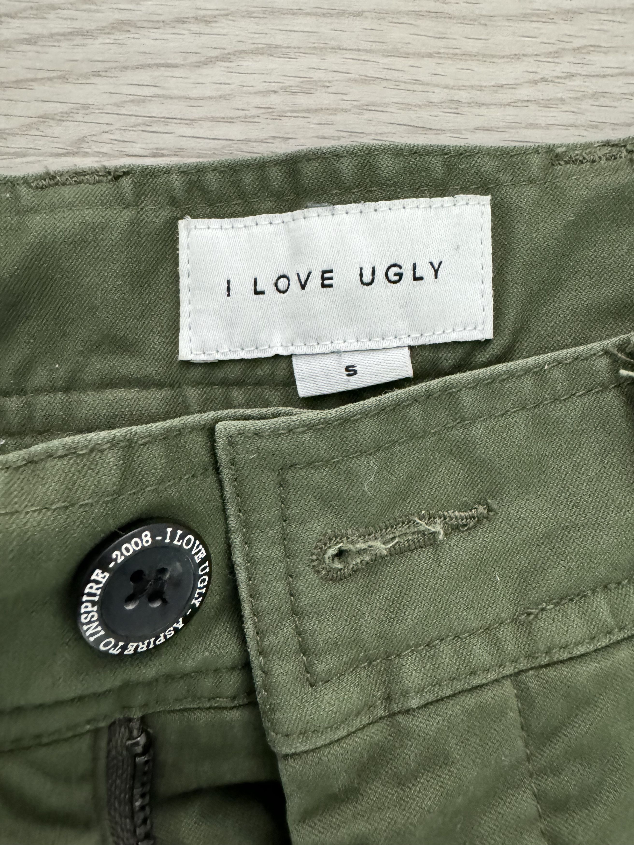 I Love Ugly I Love Ugly Olive Slim Kobe Size US 30 / EU 46 - 3 Thumbnail