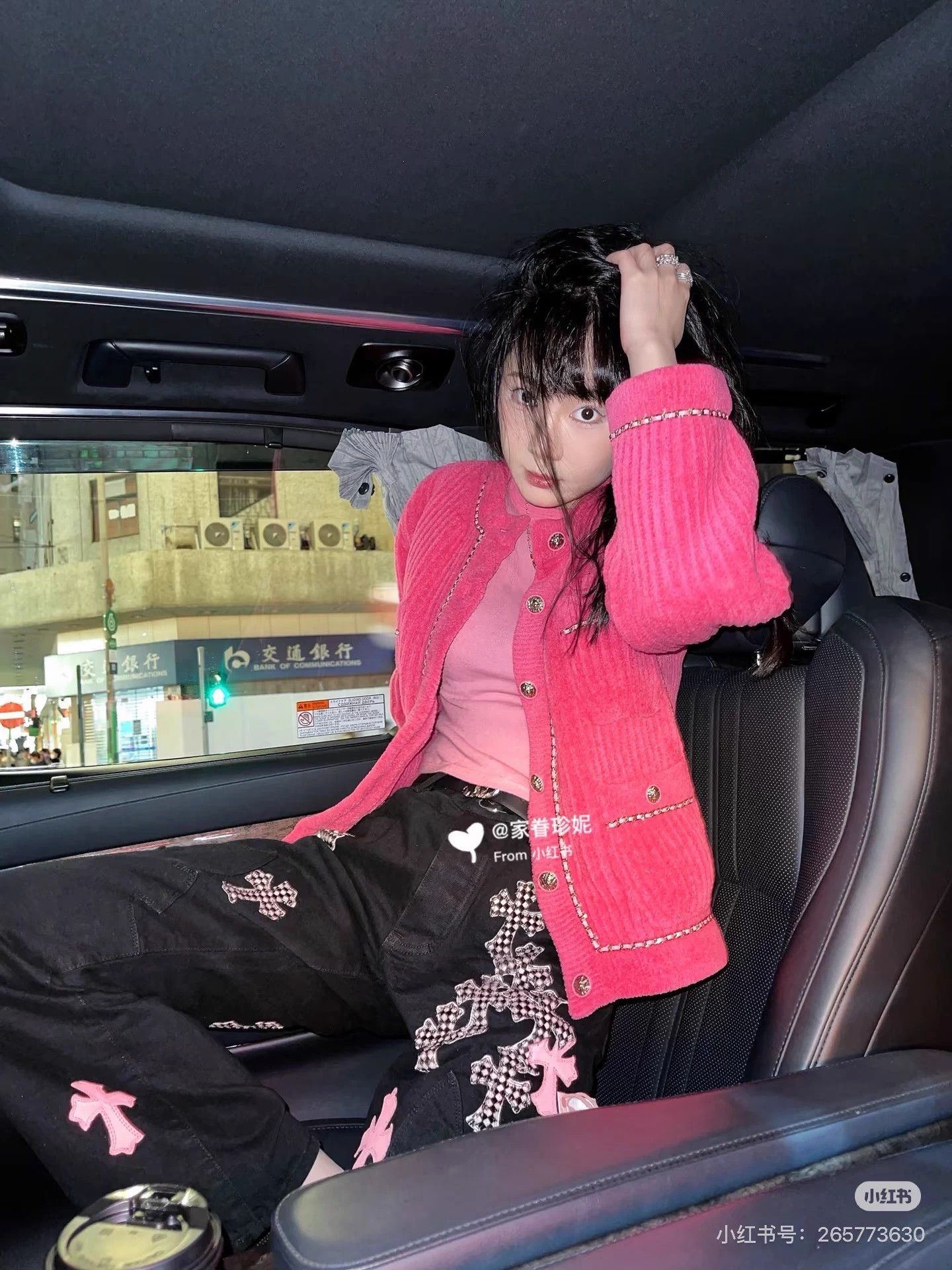 Chanel Chanel Women's 22B FW Worn Pink Chain Jacket FR36 Size XS / US 0-2 / IT 36-38 - 7 Thumbnail
