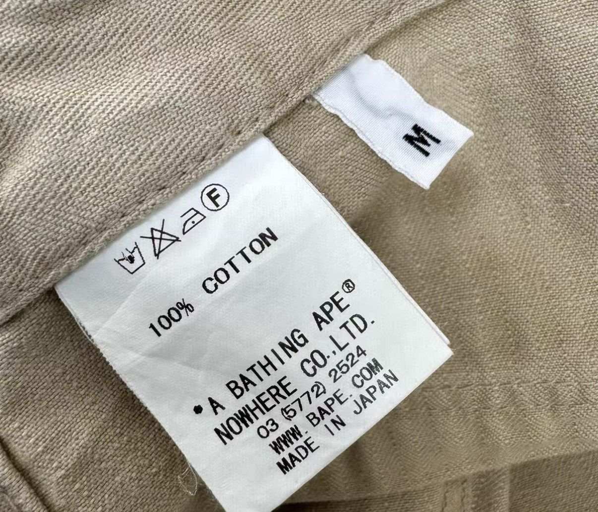 Bape BAPE Herringbone Cargo Pants J16 Size US 34 / EU 50 - 7 Thumbnail
