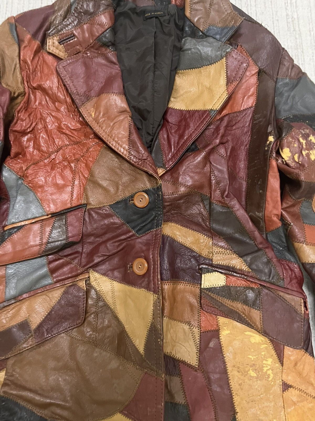 Issey Miyake Vintage leather jacket Size US S / EU 44-46 / 1 - 5 Thumbnail