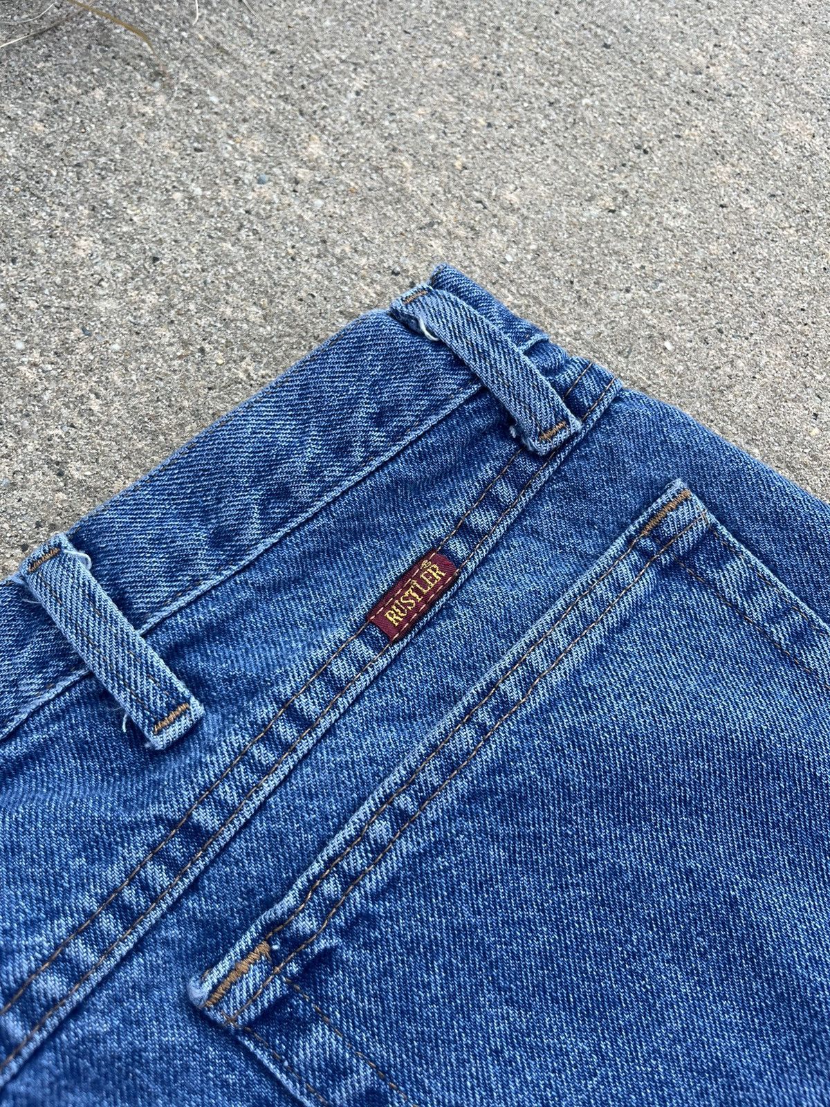 Rustler × Vintage Vintage 00’s Rustler Baggy Jeans Size US 36 / EU 52 - 3 Thumbnail