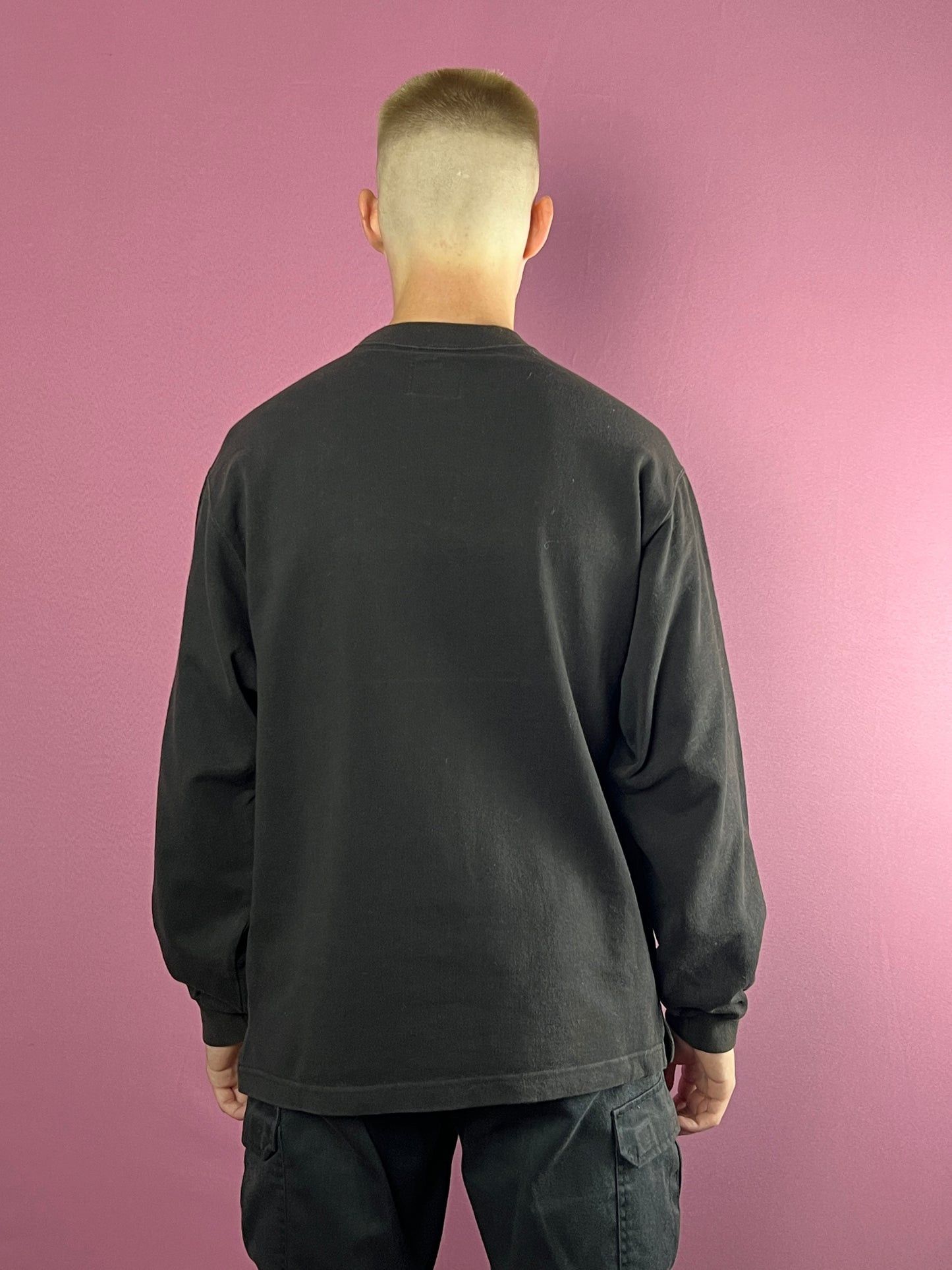 Nike 90s Nike Big Swoosh Vintage Youth Sweatshirt - XL Size US XL / EU 56 / 4 - 3 Thumbnail