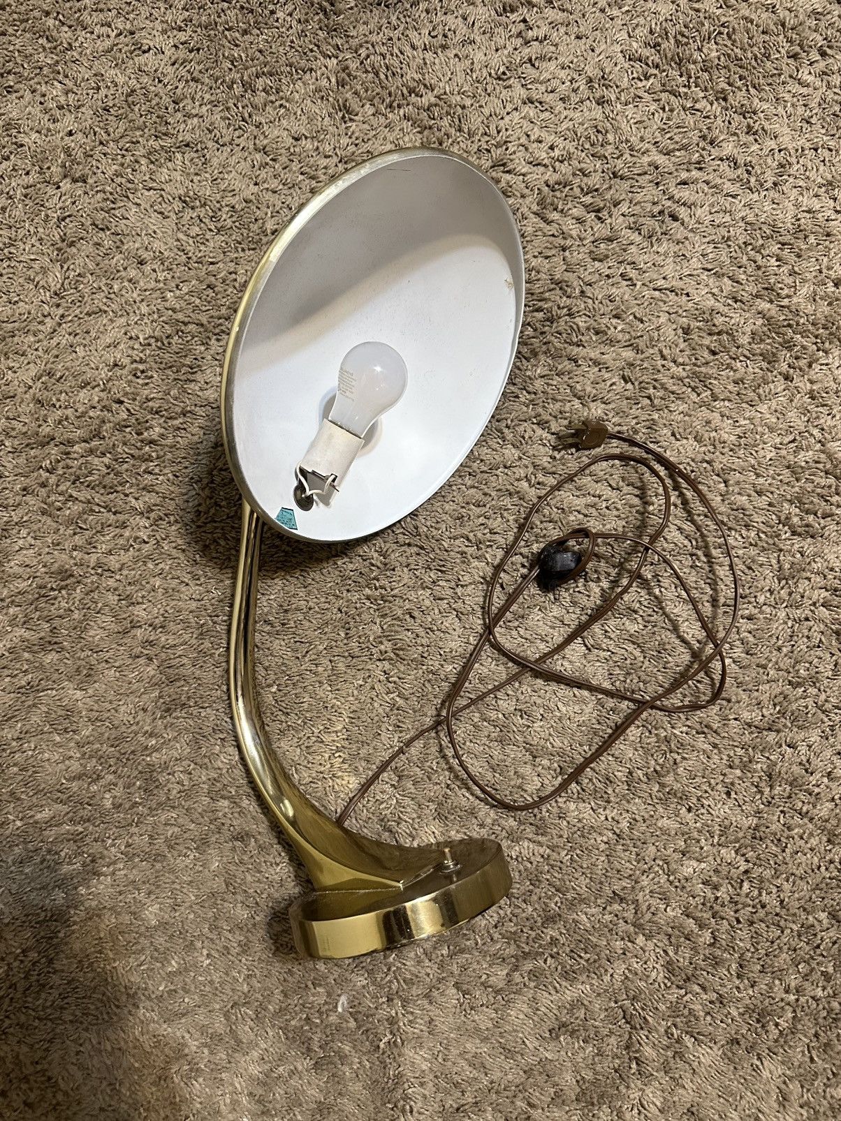 Vintage Vintage Maurizio Tempestini for Laurel adjustable lamp 1960s Size US XXS / EU 40 - 11 Thumbnail