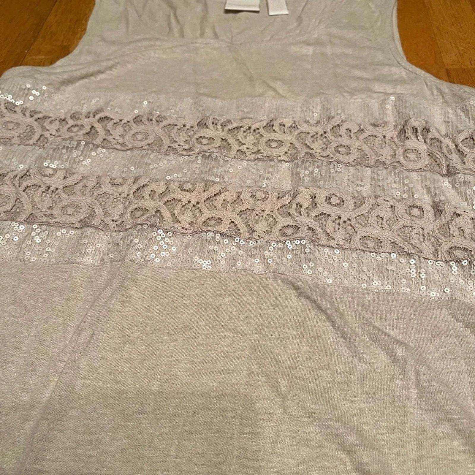 Chicos Chico’s linen blend tank top, size 0 (small). Size S / US 4 / IT 40 - 2 Thumbnail