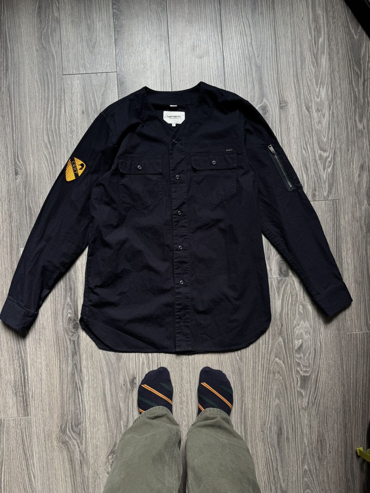 Carhartt Carhartt L/S Pierre Shirt workwear Size US L / EU 52-54 / 3 - 3 Thumbnail