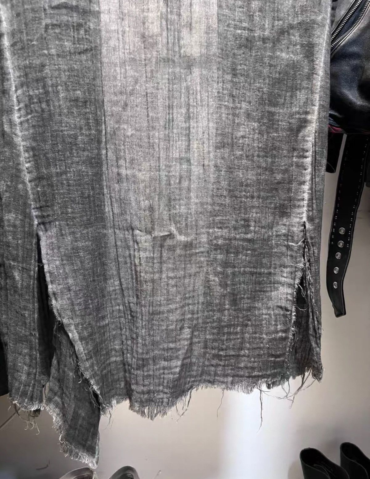 11 By Boris Bidjan Saberi 11ByBBS Boris Bidjan Saberi Dyed Long-Sleeve Shirt Size US M / EU 48-50 / 2 - 6 Thumbnail