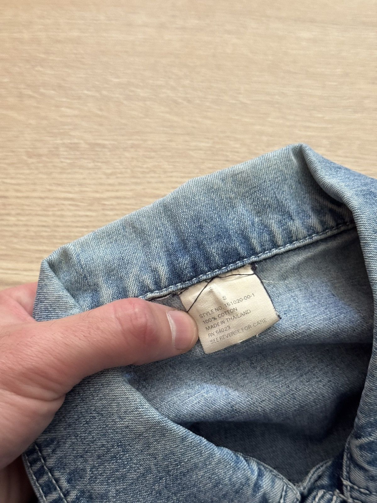 Gap Vintage 00’s GAP Sanforized Jeans Denim Workwear Jacket Size US L / EU 52-54 / 3 - 6 Thumbnail
