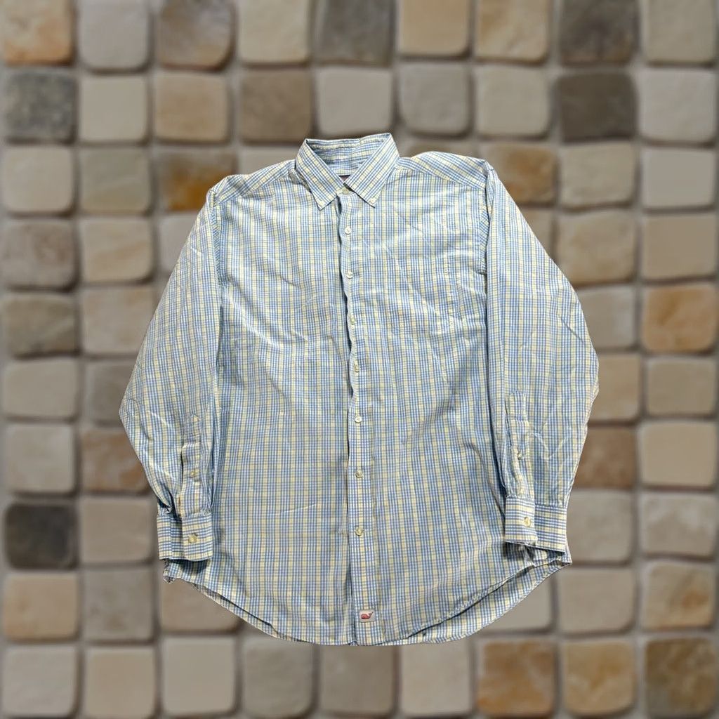 Vineyard Vines Vineyard Vines Murray Shirt Mens Multicolor Plaid Cotton Whale Logo Embroidered Shirt Size US L / EU 52-54 / 3 - 1 Thumbnail
