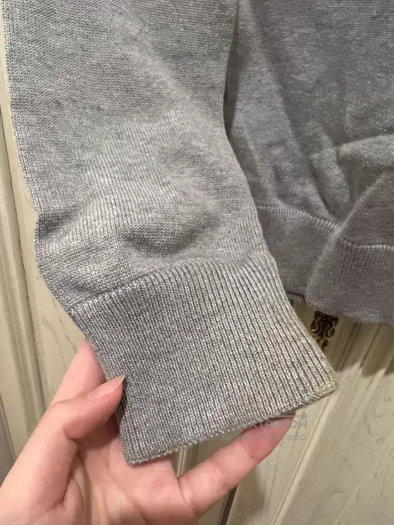 Givenchy Givenchy Gray Star Knit Sweater Size US M / EU 48-50 / 2 - 3 Thumbnail